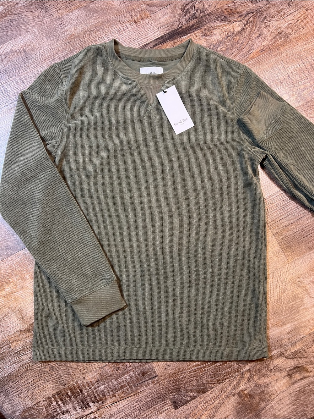 Goodfellow & Co Olive Green Crewneck Sweater